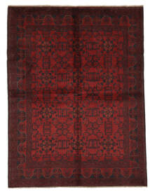  178X238 Afghan Khal Mohammadi Rug Black/Dark Red Afghanistan Carpetvista