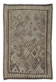 195X290 絨毯 オリエンタル キリム アフガン オールド スタイル 茶色/オレンジ (ウール, アフガニスタン) Carpetvista