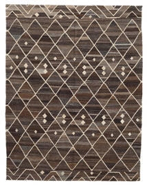 154X198 Kilim Ariana Rug Modern Black/Brown (Wool, Afghanistan) Carpetvista