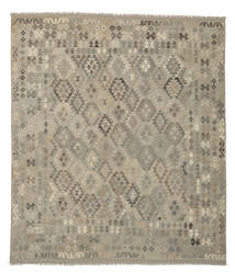 249X291 Tapete Oriental Kilim Afegão Old Style Laranja/Castanho (Lã, Afeganistão) Carpetvista