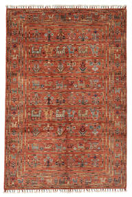 Shabargan Rug 123X183 Wool Dark Red/Brown Small Carpetvista