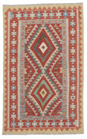 100X162 Tapete Oriental Kilim Afegão Old Style Vermelho Escuro/Laranja (Lã, Afeganistão) Carpetvista