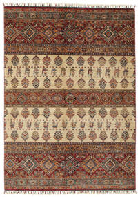 169X237 Tapete Shabargan Moderno Castanho/Vermelho Escuro (Lã, Afeganistão) Carpetvista