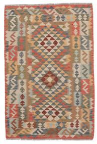  Kilim Afghan Old Style Rug 100X150 Brown/Orange Carpetvista