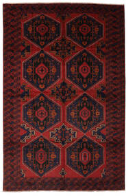 Baluch Rug Rug 245X370 Black/Dark Red Wool, Afghanistan Carpetvista