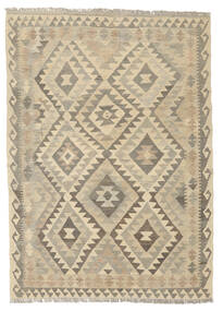  122X175 Pequeno Kilim Afegão Old Style Tapete Lã, Carpetvista
