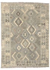  Kilim Afegão Old Style Tapete 134X176 Lã Laranja/Castanho Pequeno Carpetvista