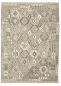 180X248 Kelim Afghan Old Stil Teppich Orientalischer Dunkelgelb/Orange (Wolle, Afghanistan) Carpetvista