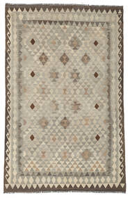161X252 Kelim Afghan Old Stil Teppich Orientalischer Orange/Braun (Wolle, Afghanistan) Carpetvista
