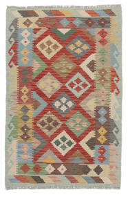  95X145 Small Kilim Afghan Old Style Rug Wool, Carpetvista