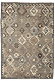  Oriental Kilim Afghan Old Style Rug 165X237 Brown/Orange Wool, Afghanistan Carpetvista