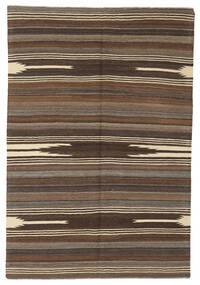Kilim Ariana Rug 173X252 Brown/Black Wool, Afghanistan Carpetvista