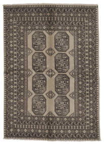 Afghan Fine Rug 166X233 Brown/Black Wool, Afghanistan Carpetvista