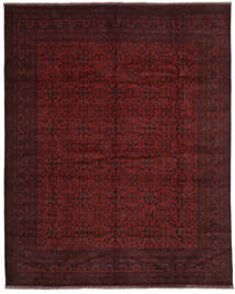 315X392 Afghan Khal Mohammadi Rug Oriental Black/Dark Red Large (Wool, Afghanistan) Carpetvista