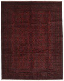  306X390 Afghan Khal Mohammadi Rug Black/Dark Red Afghanistan Carpetvista