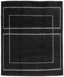  251X301 Contemporary Design Rug Black/Dark Grey Afghanistan Carpetvista