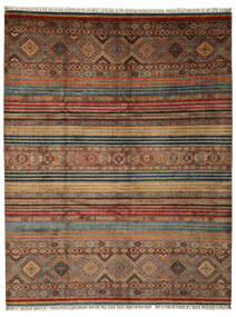 280X359 絨毯 Shabargan モダン 茶色/ブラック 大きな (ウール, アフガニスタン) Carpetvista