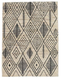 178X242 Contemporary Design Vloerkleed Modern Beige/Zwart (Wol, Afghanistan) Carpetvista
