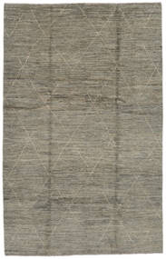  Contemporary Design Rug 191X301 Wool Dark Yellow Carpetvista