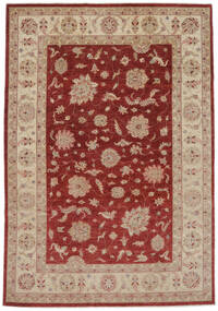 208X296 Ziegler Rug Oriental Brown/Dark Red (Wool, Afghanistan) Carpetvista