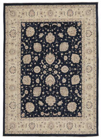 261X363 絨毯 オリエンタル Ziegler ブラック/オレンジ 大きな (ウール, アフガニスタン) Carpetvista