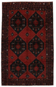  Orientalischer Belutsch Teppich 265X410 Schwarz/Dunkelrot Großer Wolle, Afghanistan Carpetvista