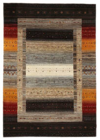 Gabbeh Loribaft Rug 167X239 Brown/Black Wool, India Carpetvista