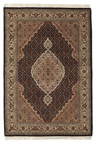  Tabriz Royal Rug 127X184 Wool Brown/Black Small Carpetvista