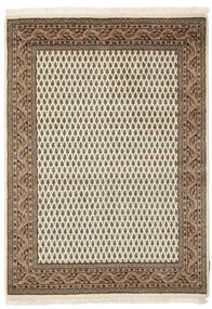  Orientalischer Mir Indisch Teppich 128X175 Braun/Orange Wolle, Indien Carpetvista