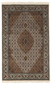 絨毯 オリエンタル タブリーズ Royal 123X195 ブラック/茶色 (ウール, インド)