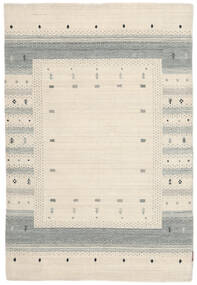 120X178 Tapis Loribaf Loom Moderne Beige/Orange (Laine, Inde) Carpetvista