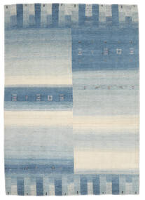 Gabbeh Loribaft Rug 167X238 Dark Blue/Grey Wool, India Carpetvista