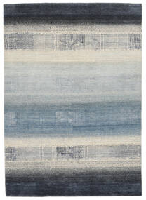 169X243 Gabbeh Loribaft Teppich Moderner Grau/Schwarz (Wolle, Indien) Carpetvista
