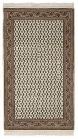  Orientalischer Mir Indisch Teppich 93X160 Braun/Beige Wolle, Indien Carpetvista