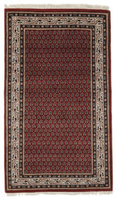Mir Indisch Teppich 92X158 Schwarz/Braun Wolle, Indien Carpetvista