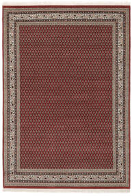 Tapete Oriental Mir Indo 168X240 Castanho/Vermelho Escuro (Lã, Índia)