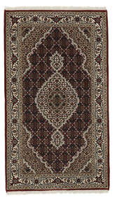 96X168 絨毯 タブリーズ Royal オリエンタル ブラック/茶色 (ウール, インド) Carpetvista