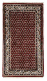  Mir Indisch Teppich 89X160 Schwarz/Braun Carpetvista