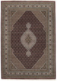 絨毯 タブリーズ Royal 249X354 茶色/ブラック (ウール, インド)