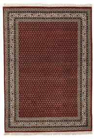 141X202 Mir Indo Rug Oriental Black/Brown (Wool, India) Carpetvista