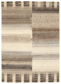 166X235 Gabbeh Loribaft Rug Modern Brown/Orange (Wool, India) Carpetvista