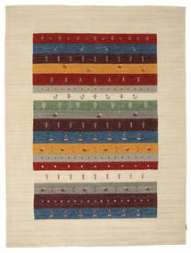 180X240 Loribaf Loom Rug Modern Orange/Beige (Wool, India) Carpetvista