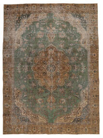 284X382 Colored Vintage - Persien/Iran Matta Modern Brun/Mörkgul Stor (Ull, Persien/Iran) Carpetvista