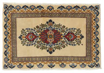  Persialainen Keshan Fine Matot 65X99 Oranssi/Ruskea Carpetvista