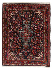  Oriental Jozan Rug 66X85 Black/Dark Red Wool, Persia/Iran Carpetvista
