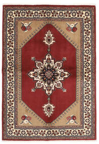  Ardebil Fine Rug 149X209 Persian Wool Brown/Dark Red Small Carpetvista
