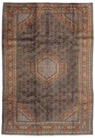  Persian Ardebil Rug 193X280 Brown/Black Carpetvista