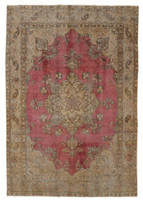 240X337 Colored Vintage Teppich Moderner Braun/Dunkelrot (Wolle, Persien/Iran) Carpetvista