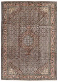 225X312 絨毯 アルデビル オリエンタル 茶色/ブラック (ウール, ペルシャ/イラン) Carpetvista