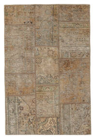 Patchwork - Persien/Iran Rug 103X156 Brown/Orange Wool, Persia/Iran Carpetvista